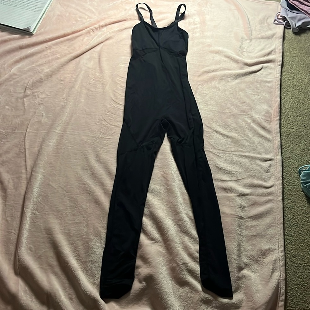 Flex tek, unitard, pants, black, large child, mesh